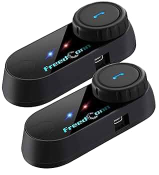 アクセサリー B+COM 5X Bluetooth Communication system Amazon.com: FreedConn TCOM-VB Motorcycle Helmet Bluetooth