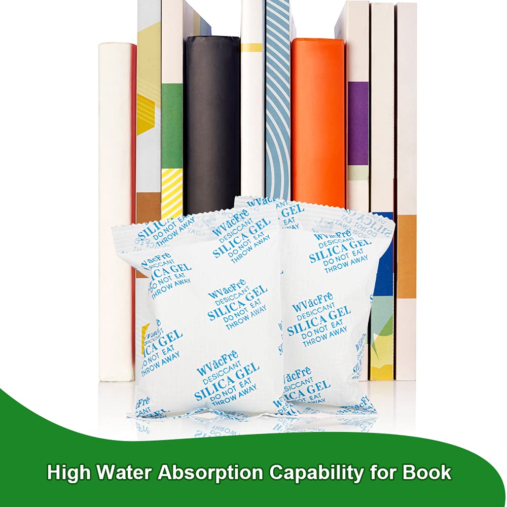 WVacFre 2 Gram(250Packs) Food Grade Moisture Absorber Silica Gel Desiccant Packets for Storage,Desiccant Beads Silica Gel Packs for Moisture Control: Industrial & Scientific