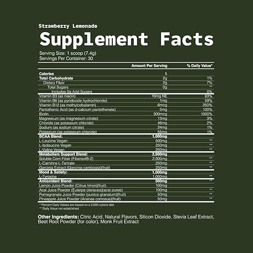 Miniatura 2 de TRULEAN Everyday Fit Potenciador de agua sin azúcar electrolitos en polvo bebida mezcla BCAA Keto aminoácidos suplemento deliciosa limonada de