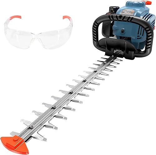 Miniatura 10 de SENIX HTE3.8-L 120V 3.8 Amp 21 pulgadas - Cortasetos eléctrico con cable, herramienta de jardín para recortar arbustos, arbustos y más, cuchillas de