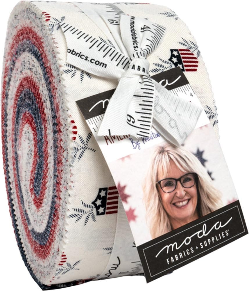 Primitive Gatherings American Gatherings III Jelly Roll 40 2.5-inch Strips Moda Fabrics 49320JR