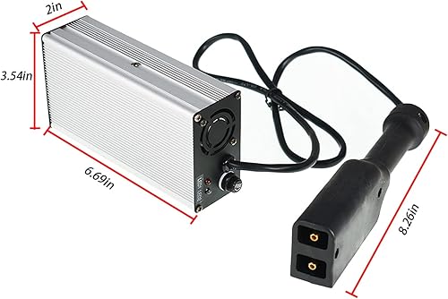 Miniatura 5 de SEBLAFF Reemplazo del cargador de batería del carro de golf de 36 voltios 5A estilo D para EZGO TXT Medalist