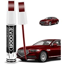 Cavendish Red RLA Touch Up Paint Compatible with Genesis Exact Match 2 in 1 Touch up Paint for Chips and Nicks Repair with 2pcs Disposable Micro Applicators