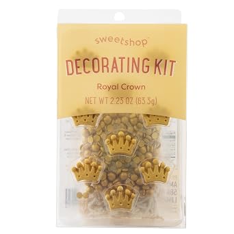 Sweetshop Cake Decorating Kit Royal Crown
