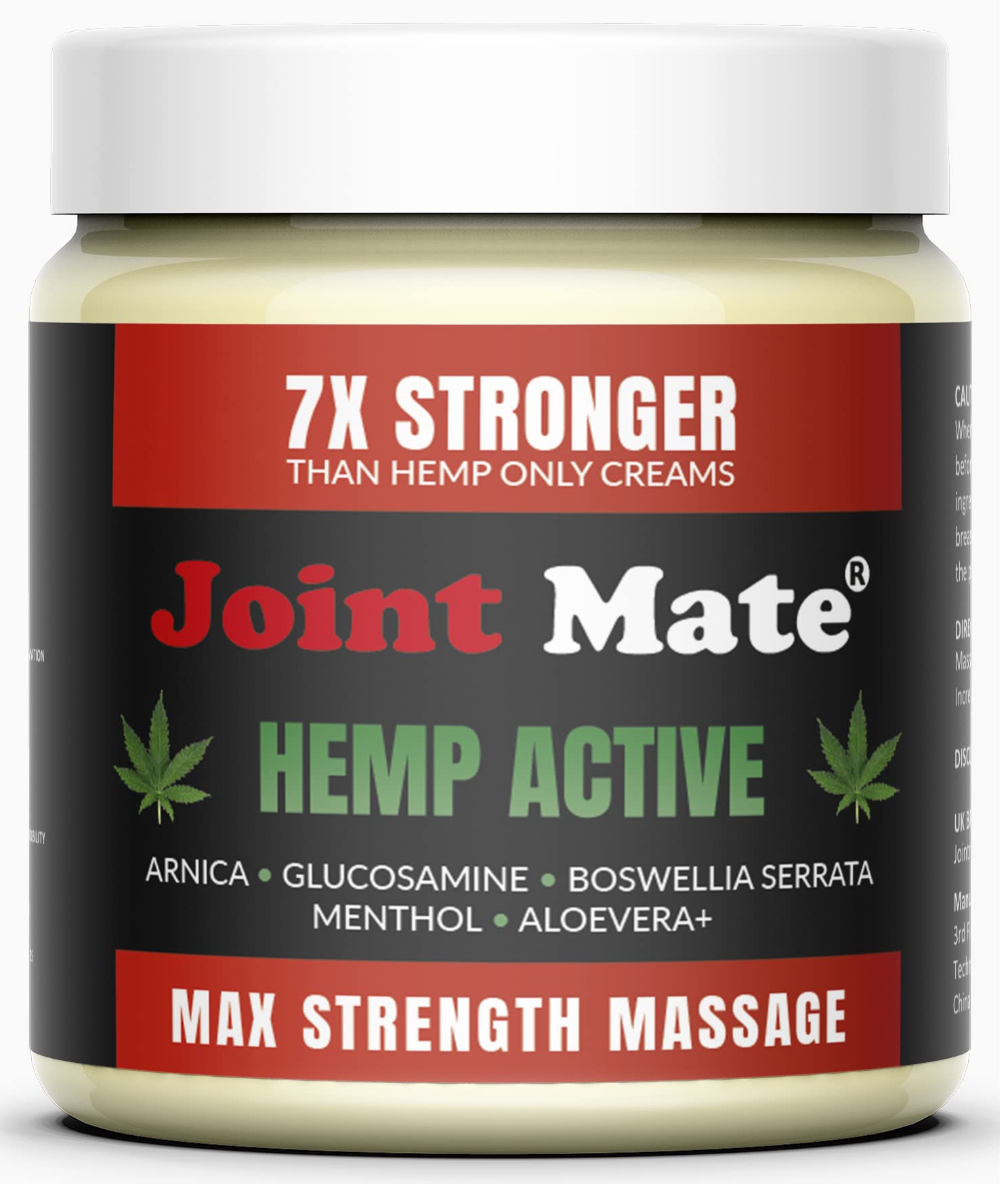 Hemp Seed Oil Cream with Arnica Gel Combination Super Strength MOISTURISER for Daily Massage for Knee Hip Shoulder Arms Legs pre/Post Workout Sports,Gym, Overworked,Tired,Age Related Joints