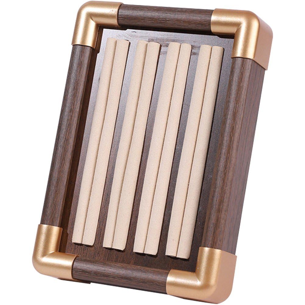 Étui de rangement pour bagues en bois évitant les rayures de bijoux