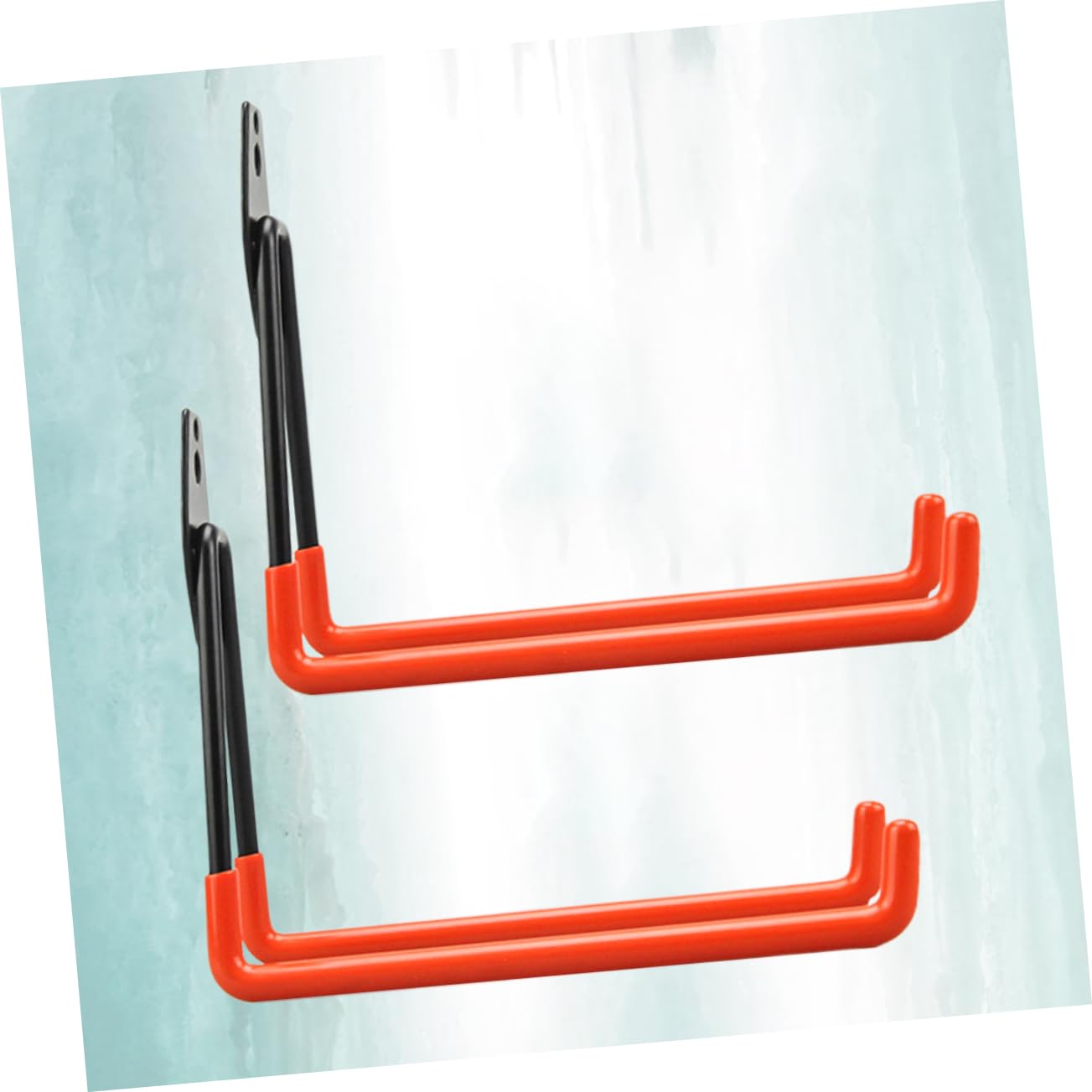 MAGICLULU 2pezzi Ganci Metallo Per Garage e Da Rivestimento Antiscivolo Per Pesanti e Organizzazione Spazi Per e