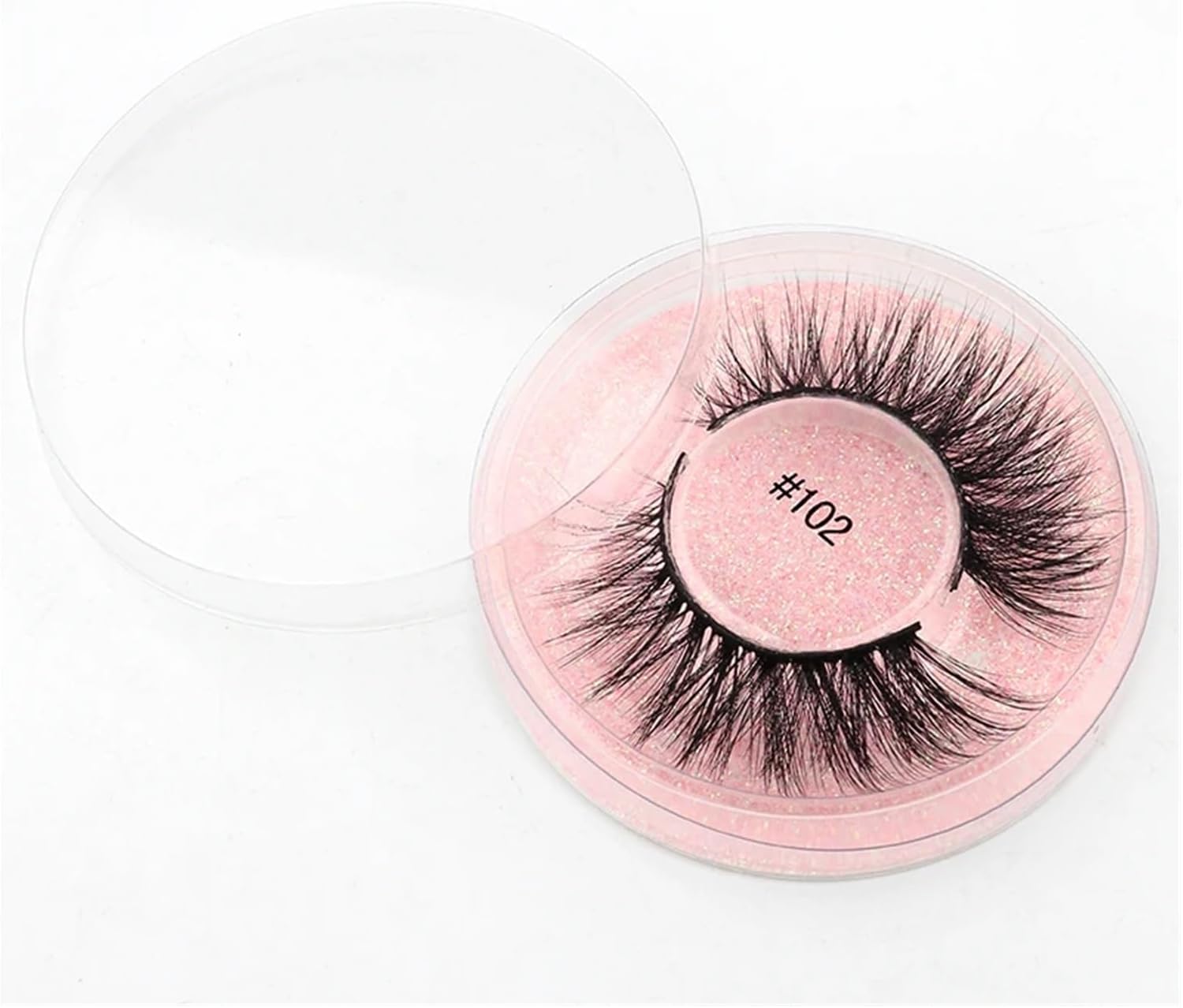 UAMOU 4/20/50/100 個まつげバルクナチュラルつけまつげ美容ふわふわまつげ Cheerfully (Color : M