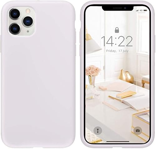 IceSword - Funda de gel de silicona líquida para iPhone 11 Pro Max (anticaída, cuerpo completo, antigolpes, antideslizante, protección de cámara