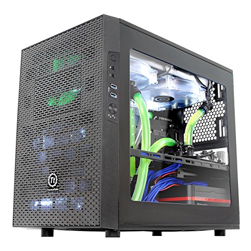 Thermaltake - Core X1 - Micro-Tour Boitier PC avec fenêtre (Mini-ITX) Gris