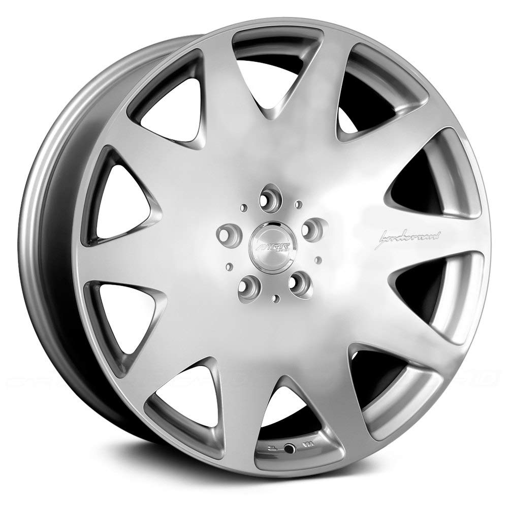 MRR HR3 Custom Wheel - 20x8.5, +35 Offset, 5x114.3 Bolt Pattern, 73.1mm Hub - Silver with Diamond Cut Face Rim