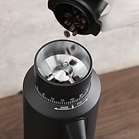 Vista 5 de T64 Molinillo de Café de Dosis Única, Molinillo Eléctrico de Espresso de Burrs Planos de 64mm (Negro)