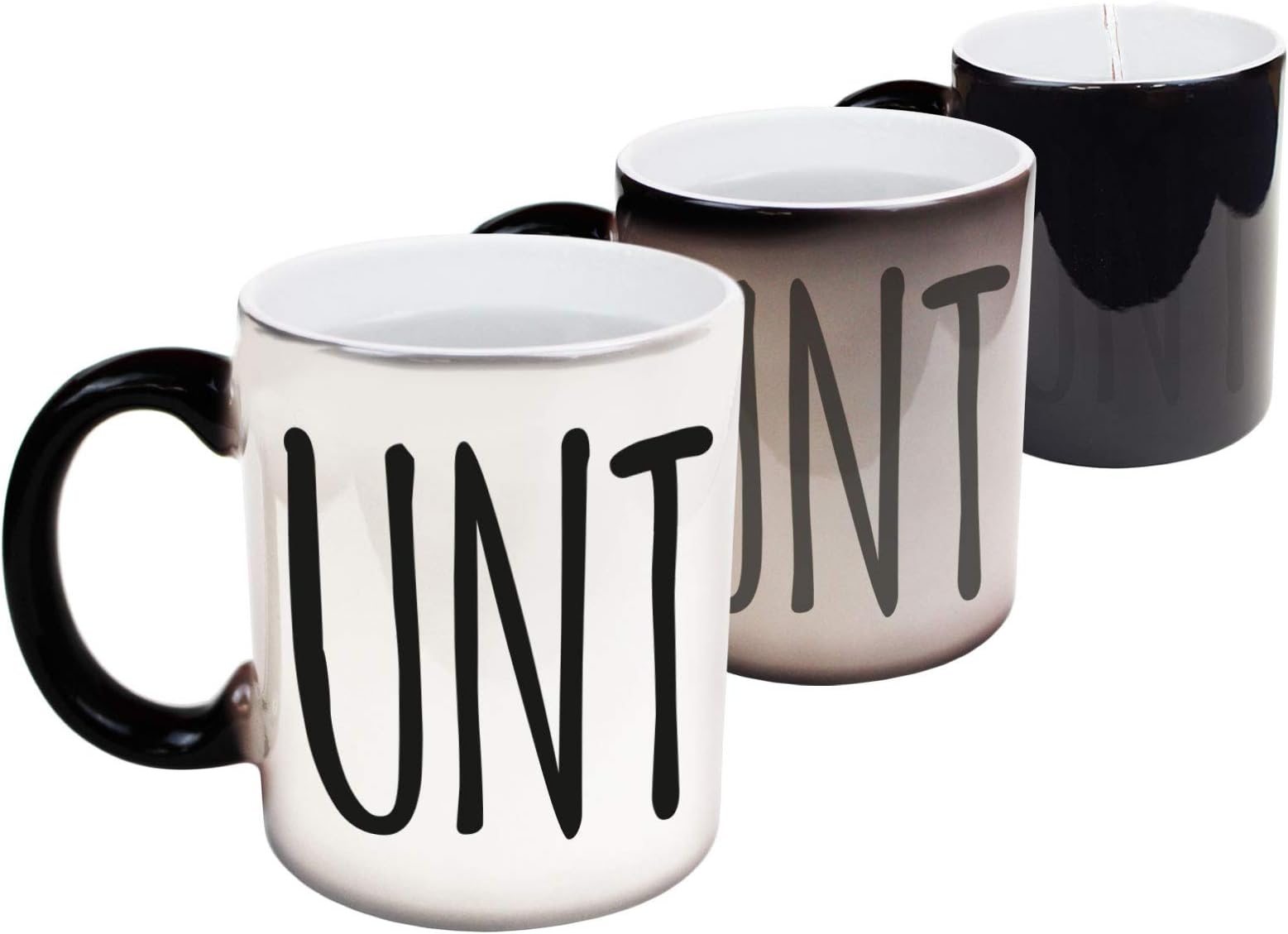 Funny Mug Novelty Slogan UNT Rude C Handle Christmas Gift Gifts Magic Heat Colour Changing Mugs