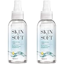 AVON SKIN SO SOFT Original Jojoba Dry Oil Spray 5 fl.oz Pack of 2