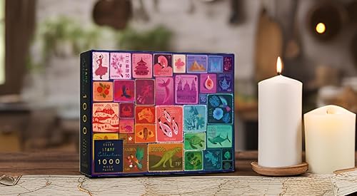Miniatura 7 de Elena Essex Rompecabezas para adultos de 1000 piezas - Colección de sellos  Rompecabezas  Rompecabezas de 1000 piezas para adultos  Colorido