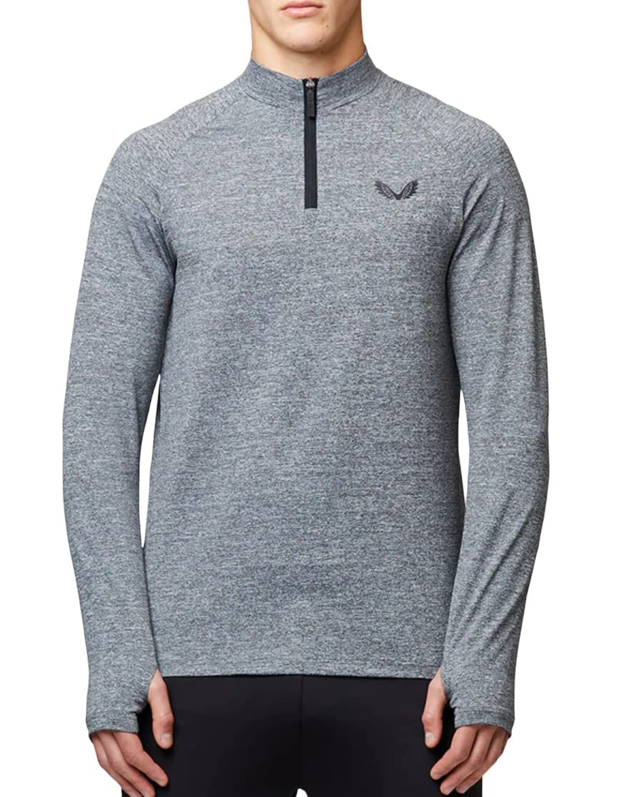 CastoreLight Grey Pro Tek Marl 1/4 Zip