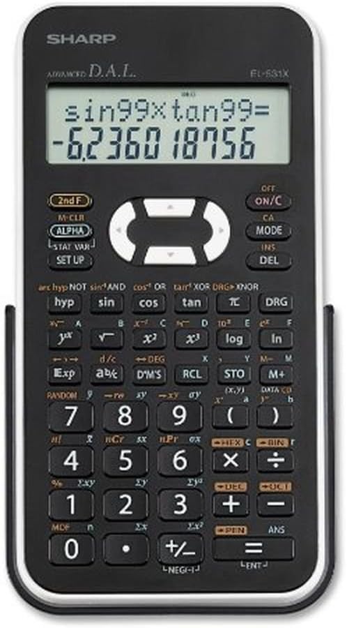 Calcolatrice Scientifica OSALO 417 Funzioni - Display Scritto, Solare E A Batteria - Foto 8