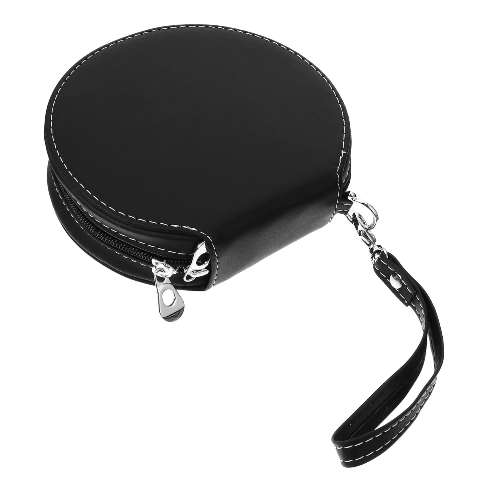 SWOOMEY Capacity CD Zipper Case Portable Disc Storage Pouch for Movies Music Games Organizer for Travel Car Home Protects Against Damp Scratches Corruption