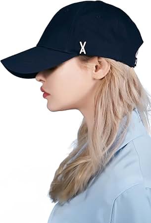Amazon.com: VARZAR【Official Store Stud Logo Over fit Ball Cap