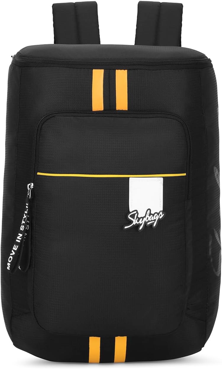 Skybags TRIBE PRO 02 2 Compartment BACKPACK BLACK