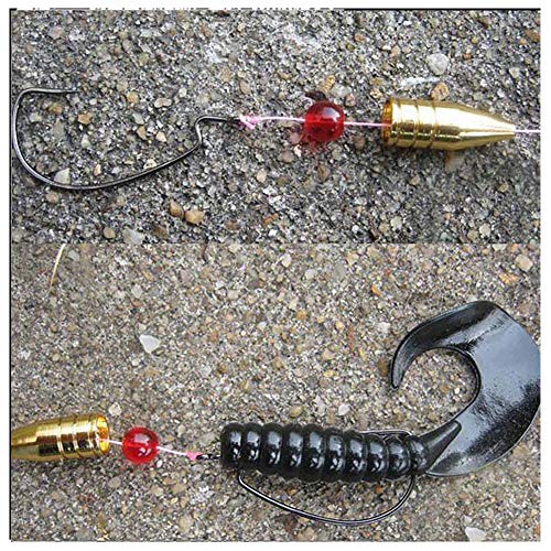 FREE FISHER Fishing Beads Assorted,Beads for Fishing Rigs, Plastic Beads Fishing,Fishing Tackle Plastic Eggs for Rig Luminous Bulk Kit(1000Pcs 0.2")