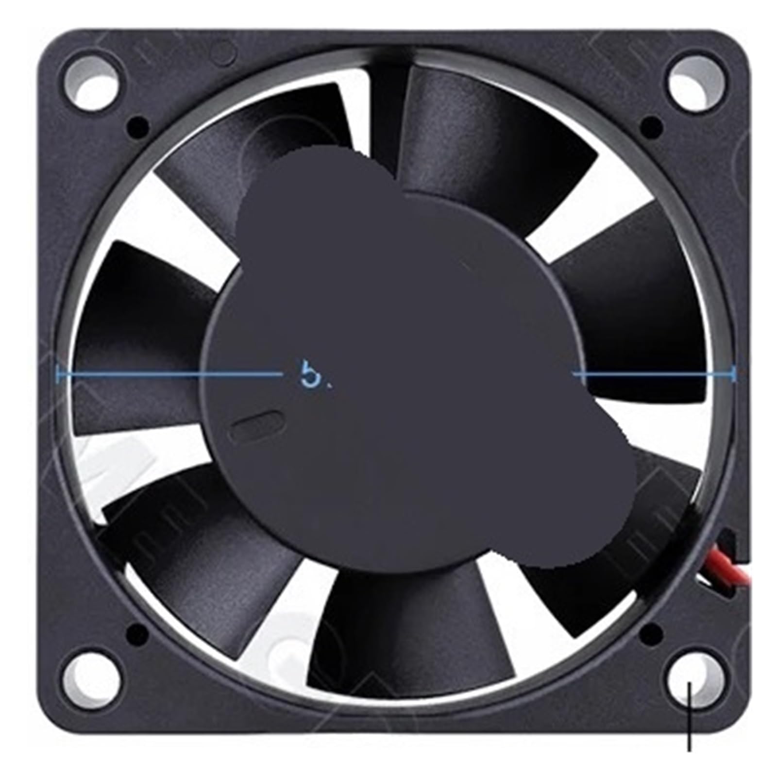 JJKKOZVQF 6020 Fan 24V 12V Cooler 60MM*20MM DC Brushless Cooling Fan 60MM Dual Ball Radial Fan(24V Dual Ball 2PIN,1Pc 6020 Axial Fan)