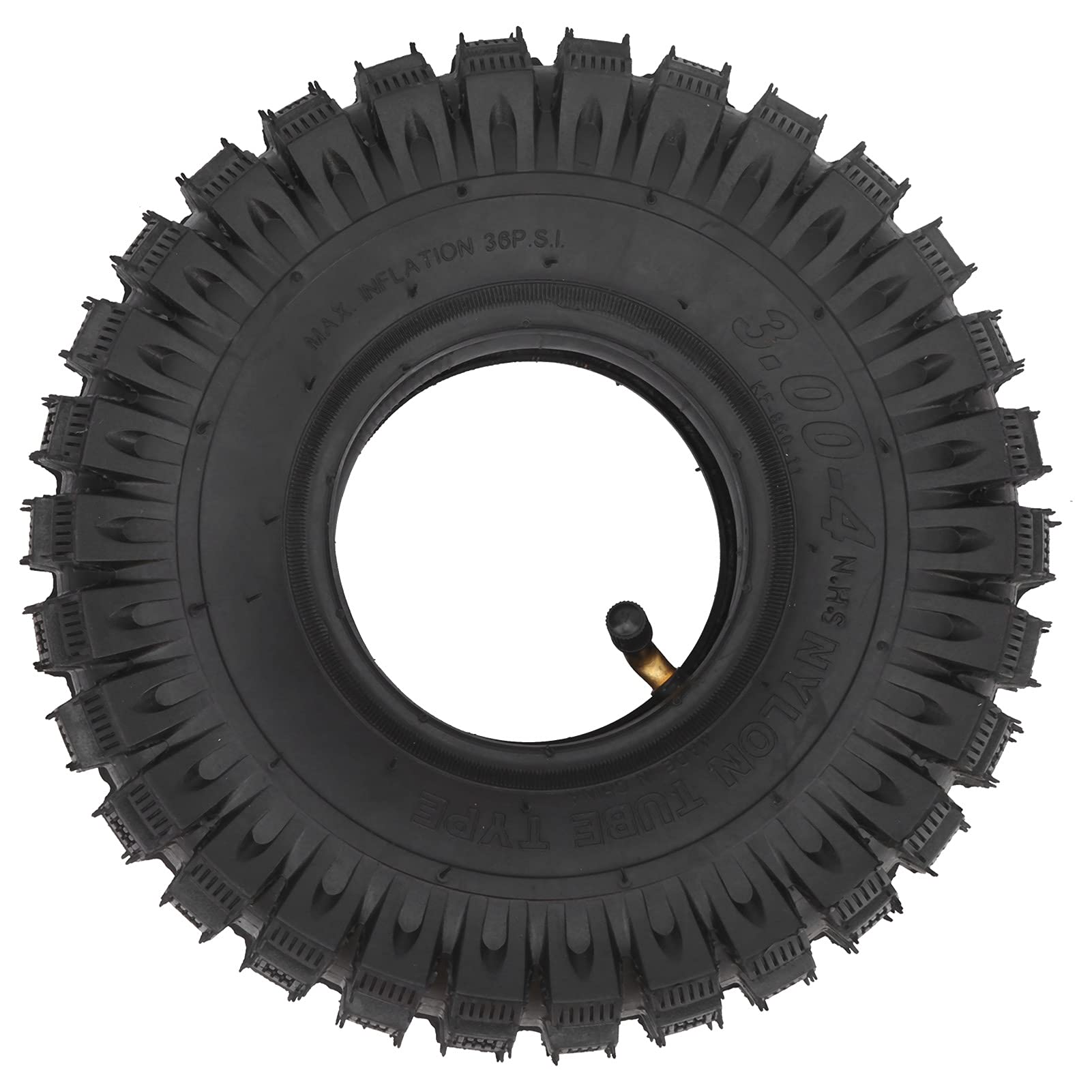 Voluxe Pneumatico per scooter elettrico, 3.00-4, Tubeless, Pneumatico per uso generale