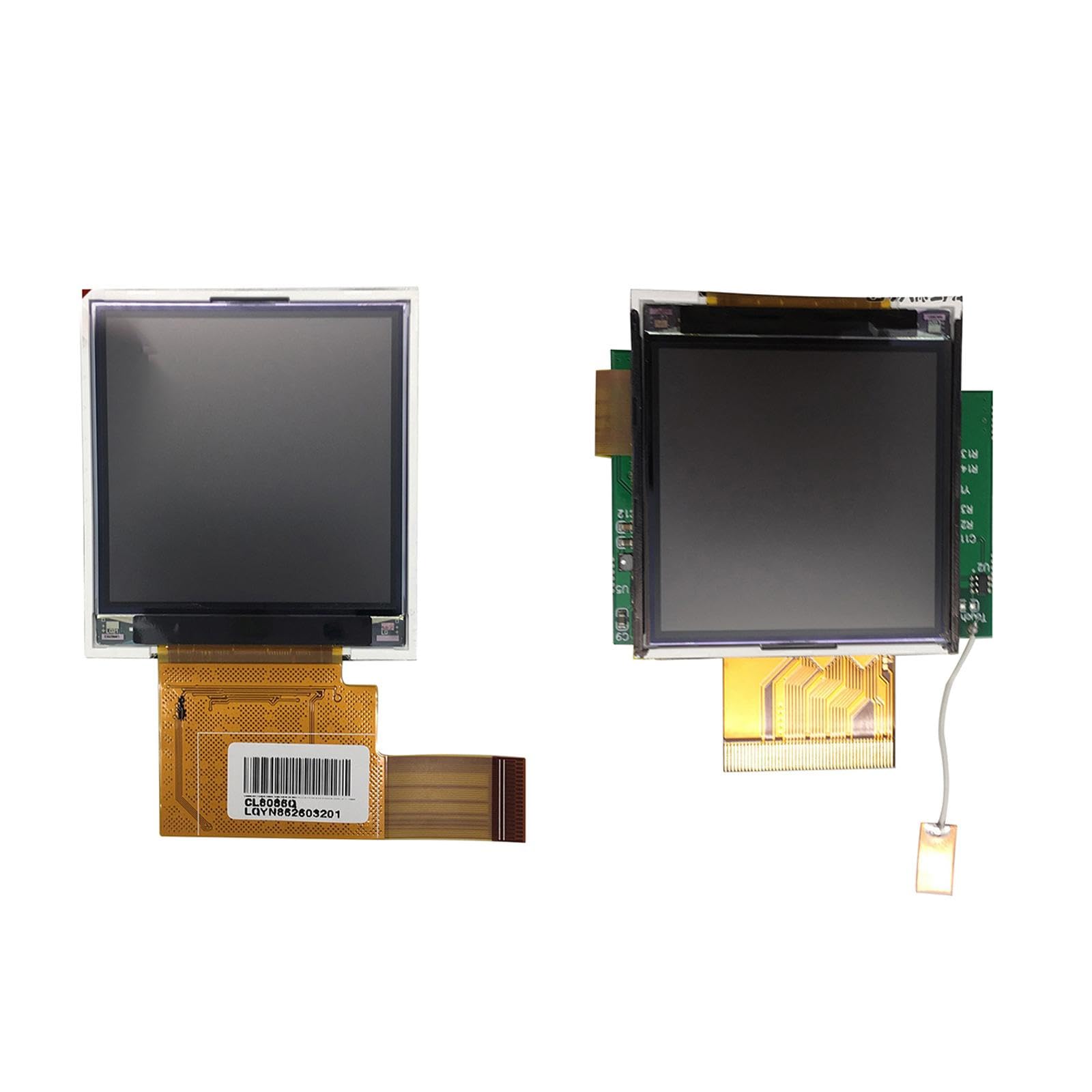 CHICHIYANG Plug and Use LCD retroilluminato con 5 livelli di regolazione della luminosità per Nintendo Game Boy Color GBC