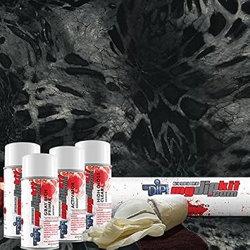 Hydrographics Film Kit - MyDipKit - RC-411 - Prym1 Black Out Camo - Water Transfer Printing