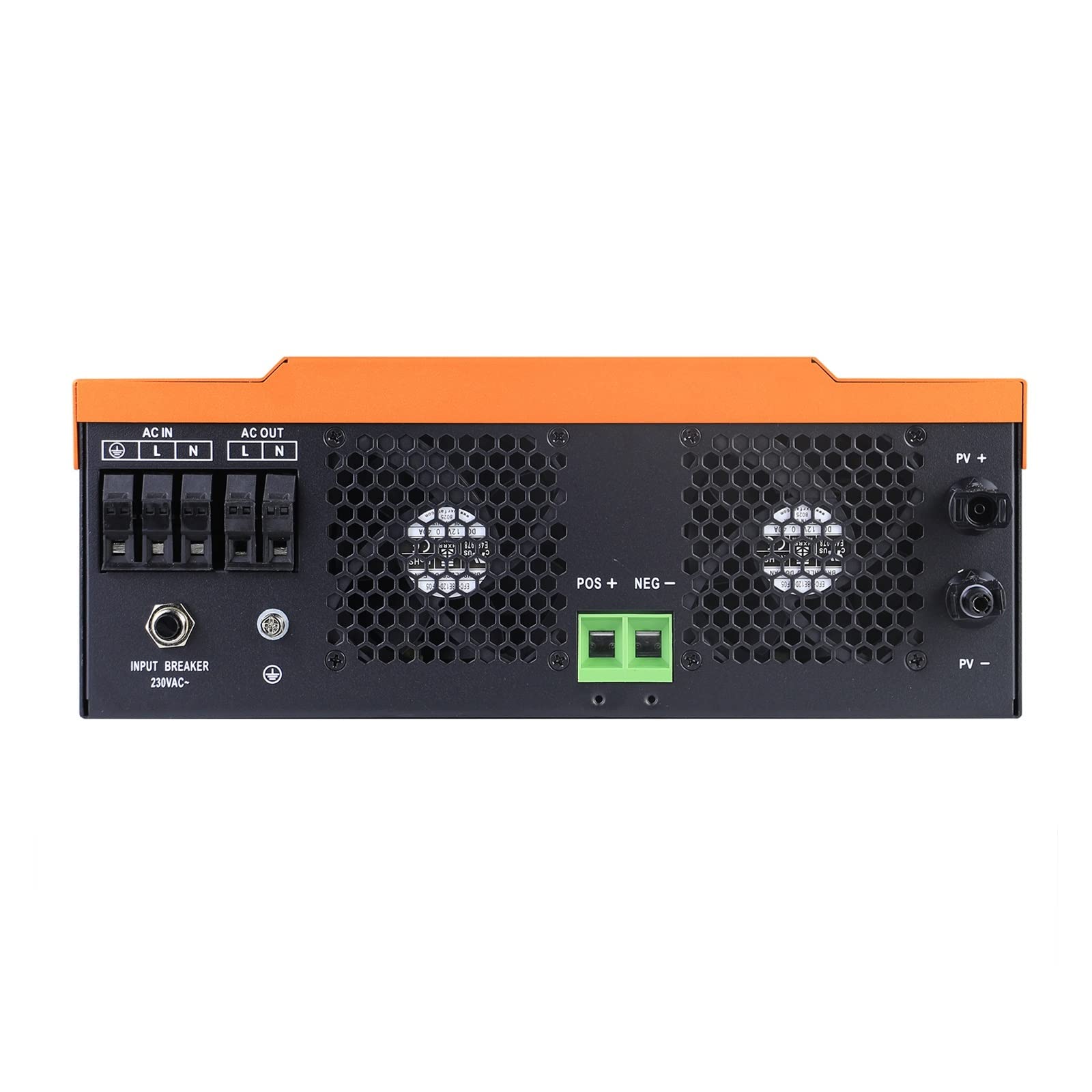 Controlador de carga solar, Inversor solar híbrido de 6.2KW onda sinusoidal pura 48V 230VAC PV Entrada Max 500vdc MPPT 120A Controlador Soporte Li(6.2KW With WIFI)