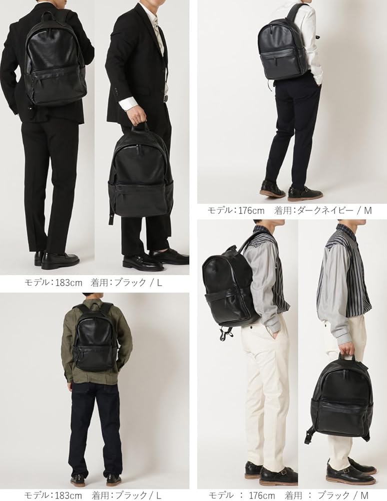 Amazon.co.jp: [G Genuine Leather] 雑誌掲載商品 リュック デイパック