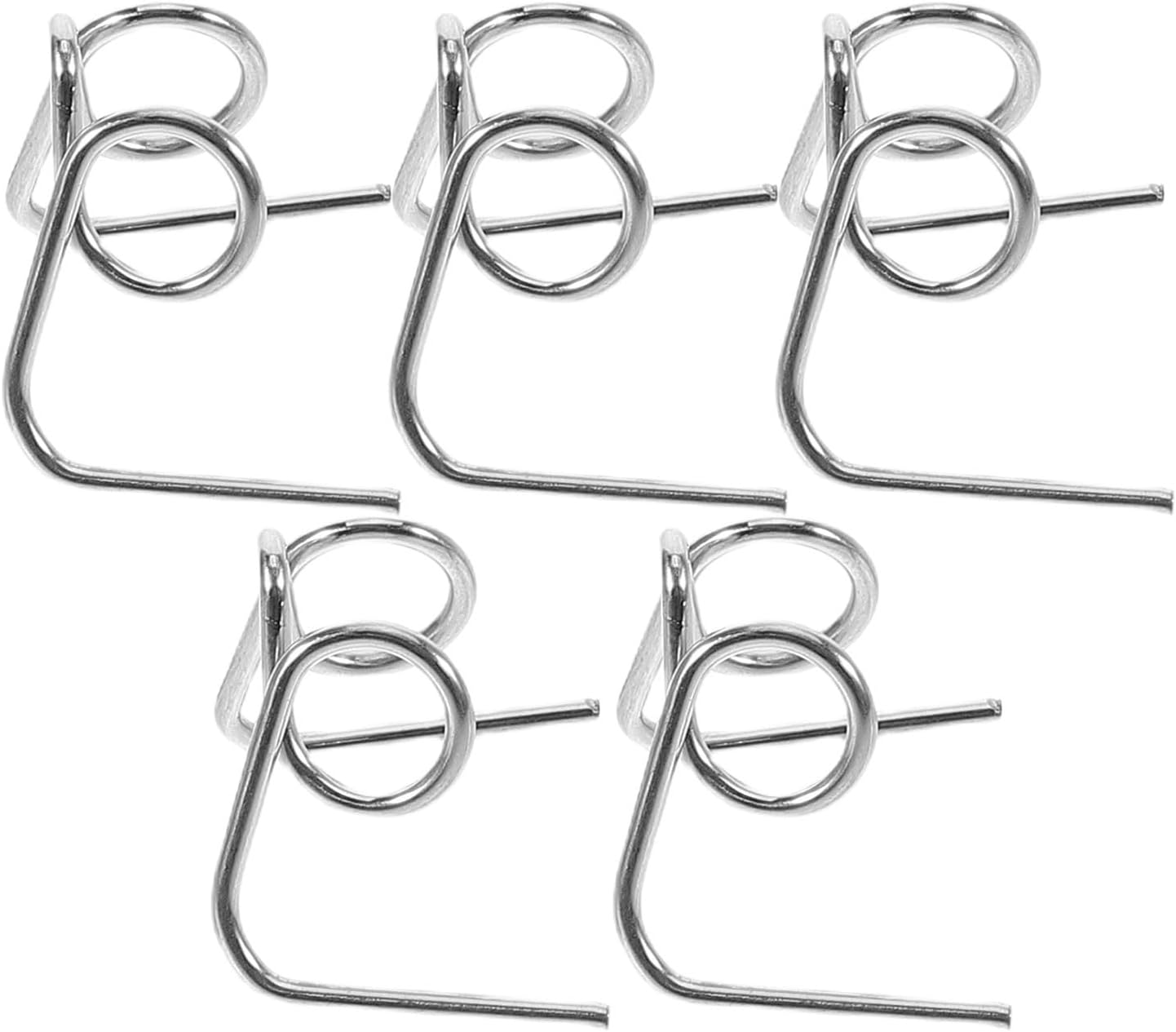 5pcs Stainless Steel Parking Brake Lever Return Springs for Electric Motorcycle and Scooter with Enhanced Safety and Easy Installation