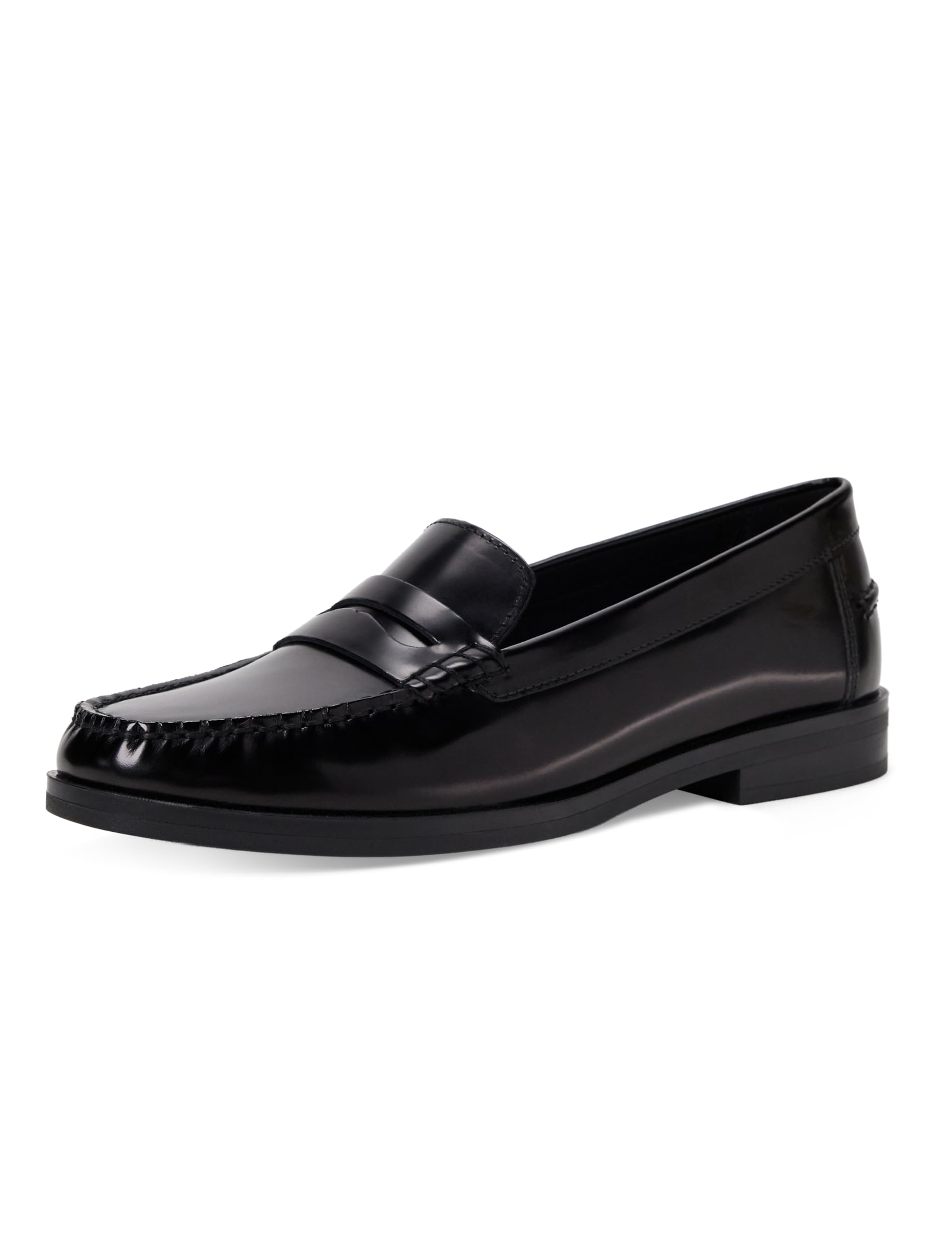 Geox Women's D CLORIDIE Loafer, Black, EU 39.5, Black, 6.5 UK