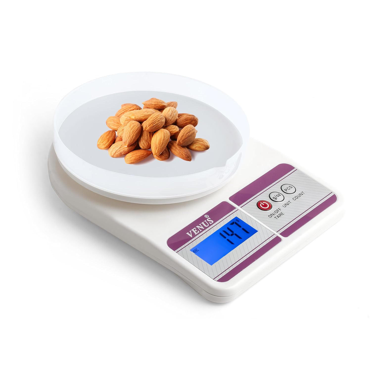 Venus Electronic Digital Kitchen Weighing Scale, Food Weight Machine For Home, Baking, Health 10 Kg With 2 Years Warranty And Battries Included, Silver (B09ZPJZDFL) Amazon Price History, Amazon Price Tracker