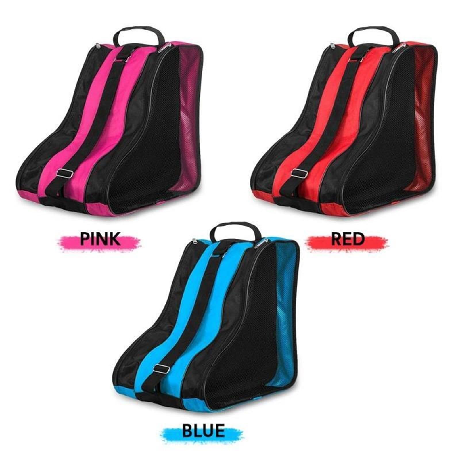 Bolsa para Patines Bolsa de patín Transpirable 3 Capas for Accesorio Patinaje cómodo Estilo Mochila