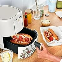 Vista 9 de B - Freidora de aire digital de 3 cuartos de galón, tecnología TurboCrisp, 4 preajustes, 170°F-400°F, antiadherente, apta para lavavajillas, 1200