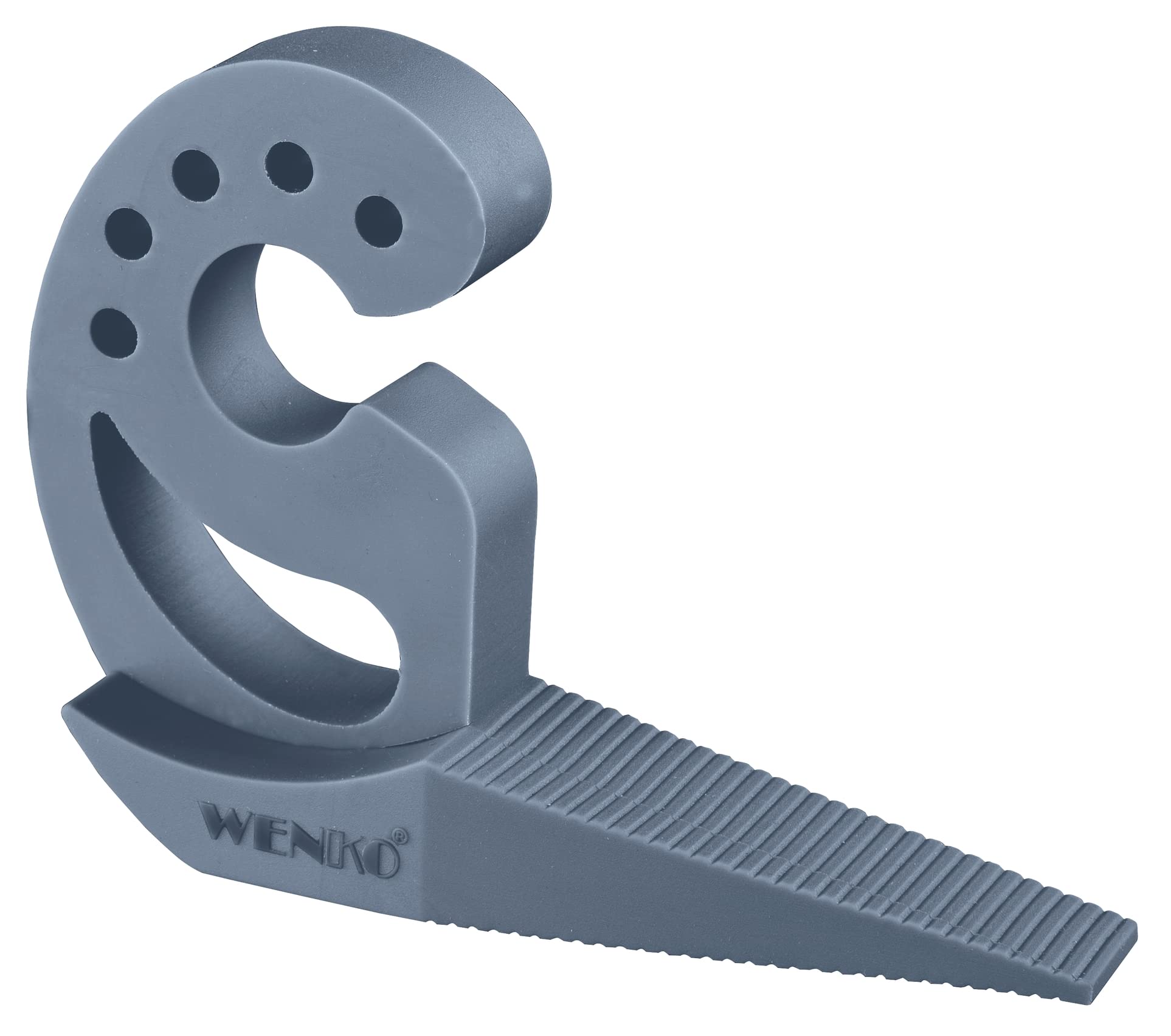 WENKO Door Window Stopper, Blue, 11,8 x 7,7 x 2,5 cm