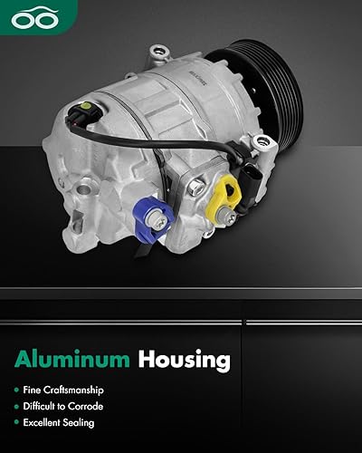 Miniatura 3 de SCITOO Compresor de CA para 2004-2017 para Audi Q7 3.6L para Porsche Cayenne 3.2L para Volkswagen Touareg 3.2L para Volkswagen Touareg 3.6L CO 11239C