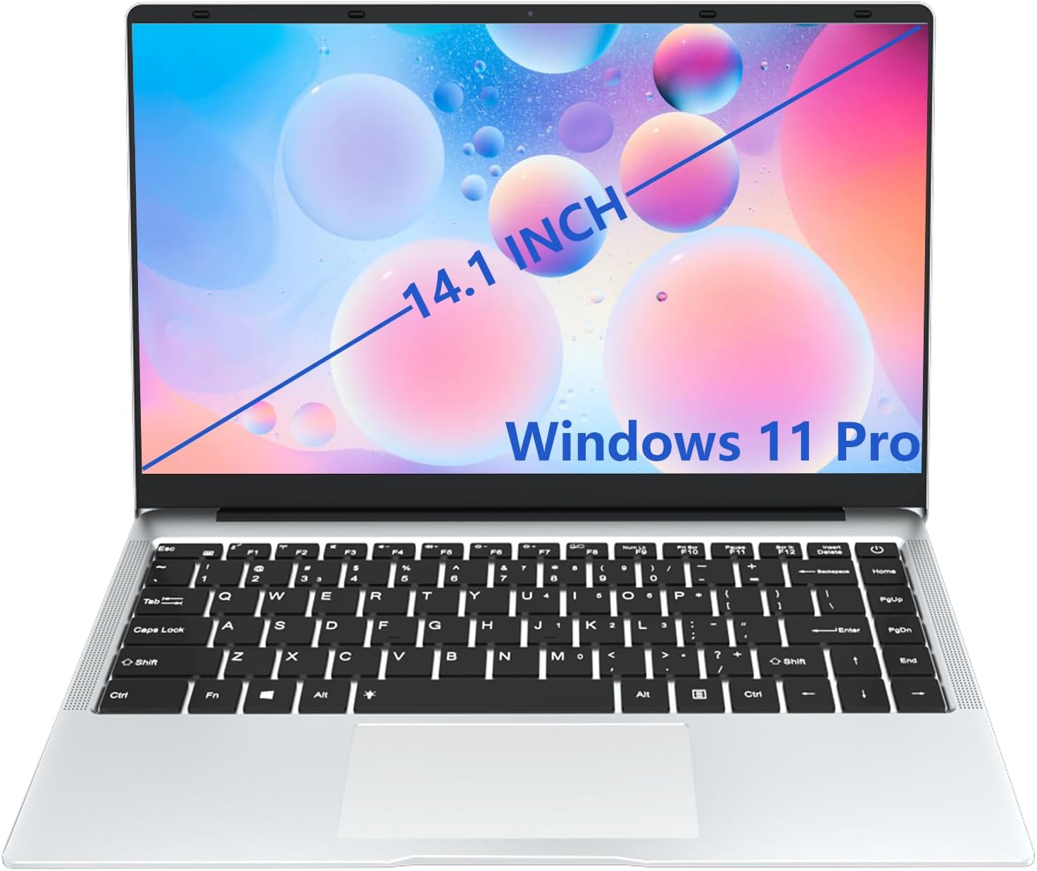 KUU PC Portatile, 8GB LPDDR4 256GB SSD ROM Window 11 Pro 14.1 Pollici Notebook, Processore Celeron J4125 HDMI USB 3.0 2.0 WiFi Bluetooth 5.0 Laptop Argento sottile e leggero Laptop KUU PC Portatile, 8GB LPDDR4 256GB SSD ROM Window 11 Pro 14.1 Pollici Notebook, Processore Celeron J4125 HDMI USB 3.0 2.0 WiFi Bluetooth 5.0 Laptop Argento sottile e leggero Laptop