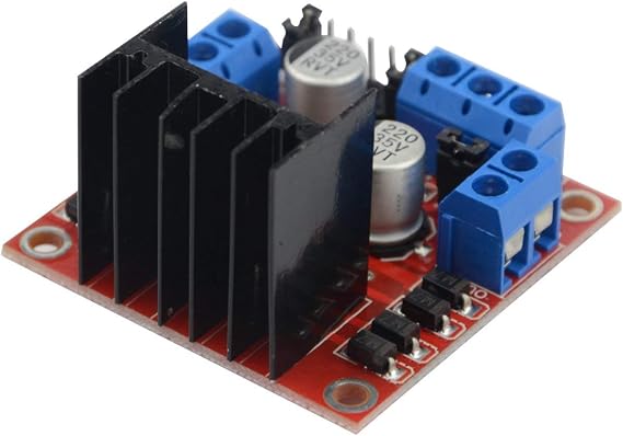 ARCELI 5 Pieces L298N Motor Drive Controller Board Module Dual H Bridge DC Step Module for Arduino