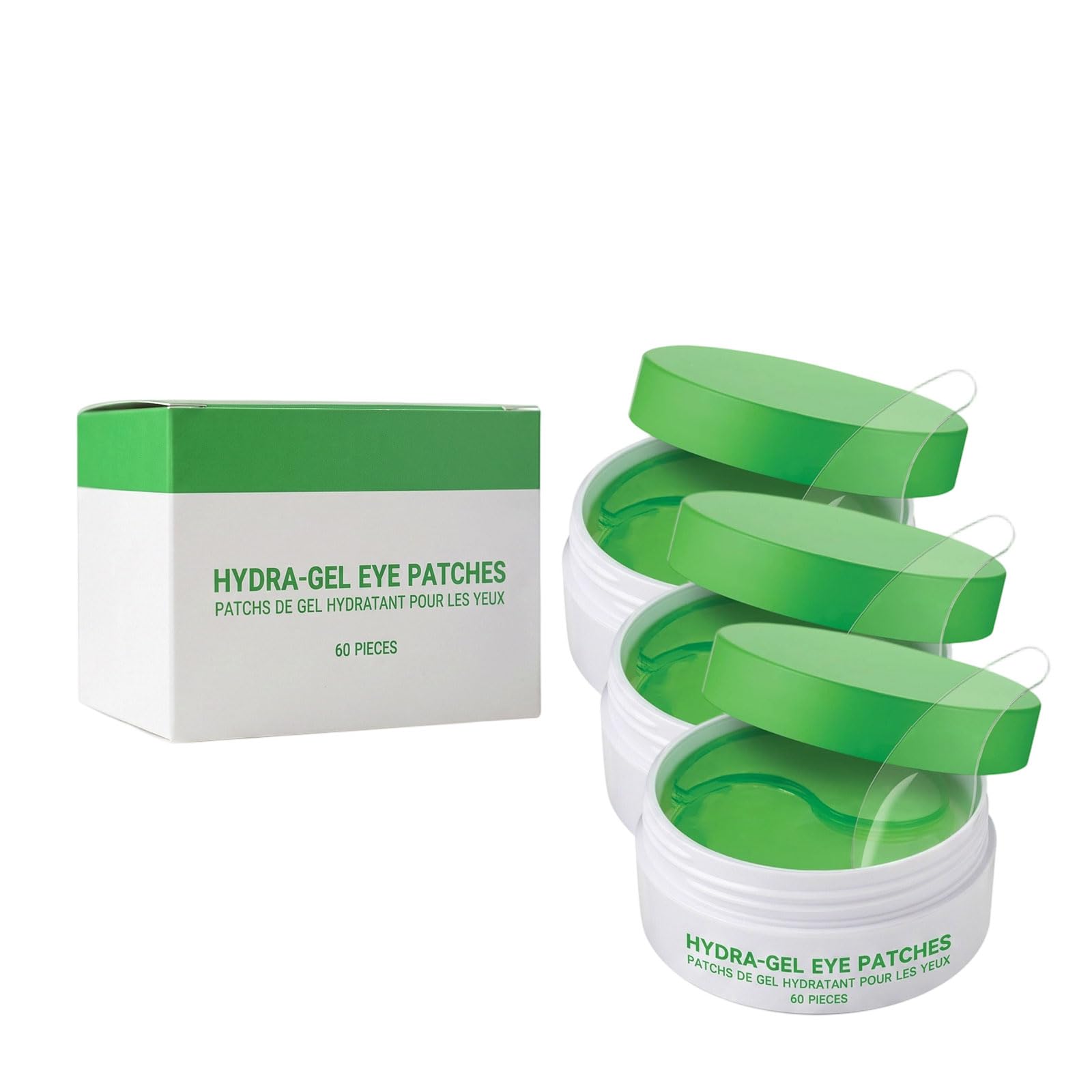 Aoseiens Hydra Gel Eye Pads, Eye Pads for the Eye Area, Eye Masks with Cucumber Extract for Puffiness and Dark Circles