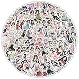 200Pcs AI Girl and AI Boy Stickers，Waterproof for Decals，Laptop Hydro Flask Water Bottle Car Cup Computer Guitar Skateboard Luggage Bike Bumper，Kids/Teens Genshin Impact Gift Card