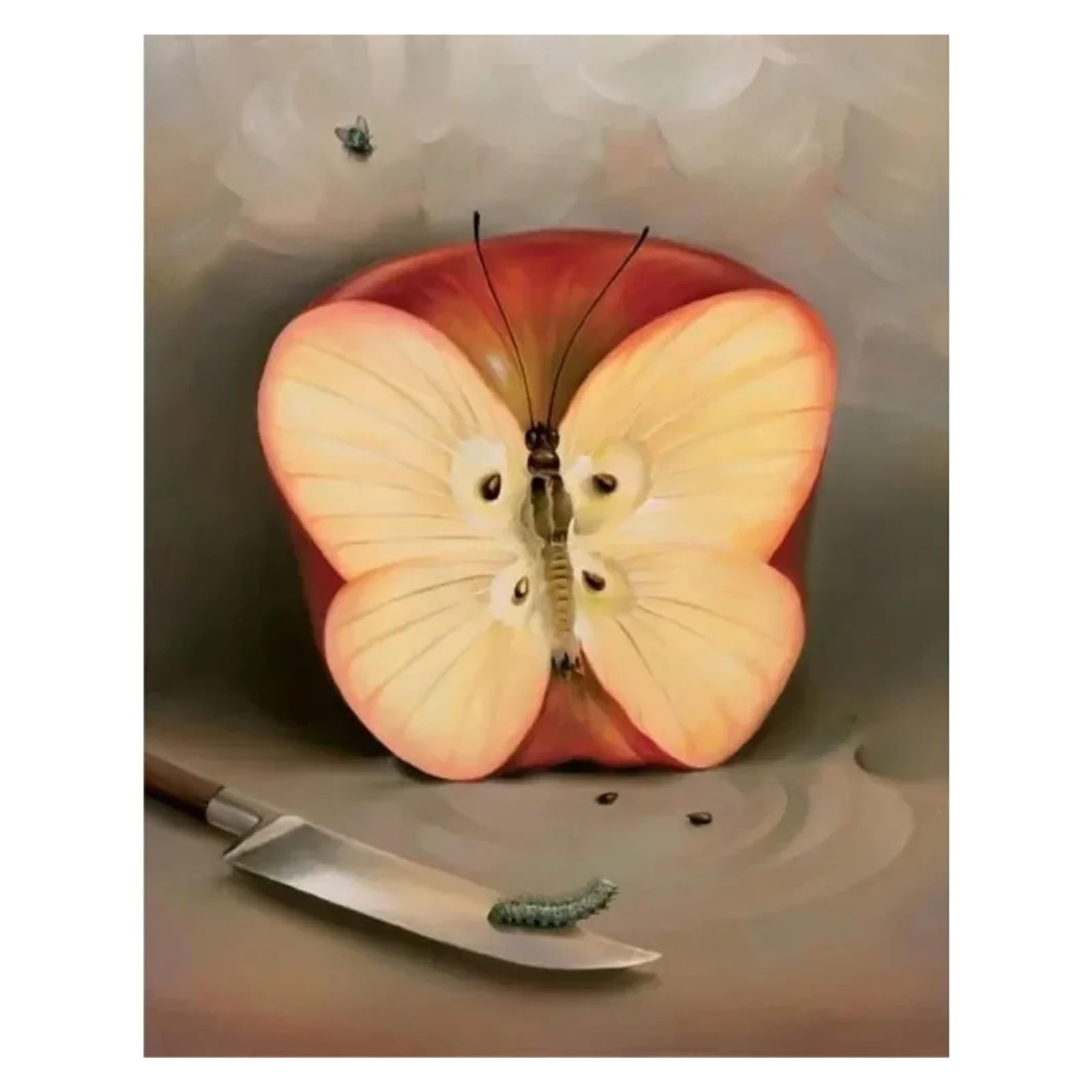 Xenite A Wall Rt Canvas Prints Surrealism Poster Bstract Landscape Canvas Painting Nd Print Home Wall Rt Pictures Decoration(,30X40cm)