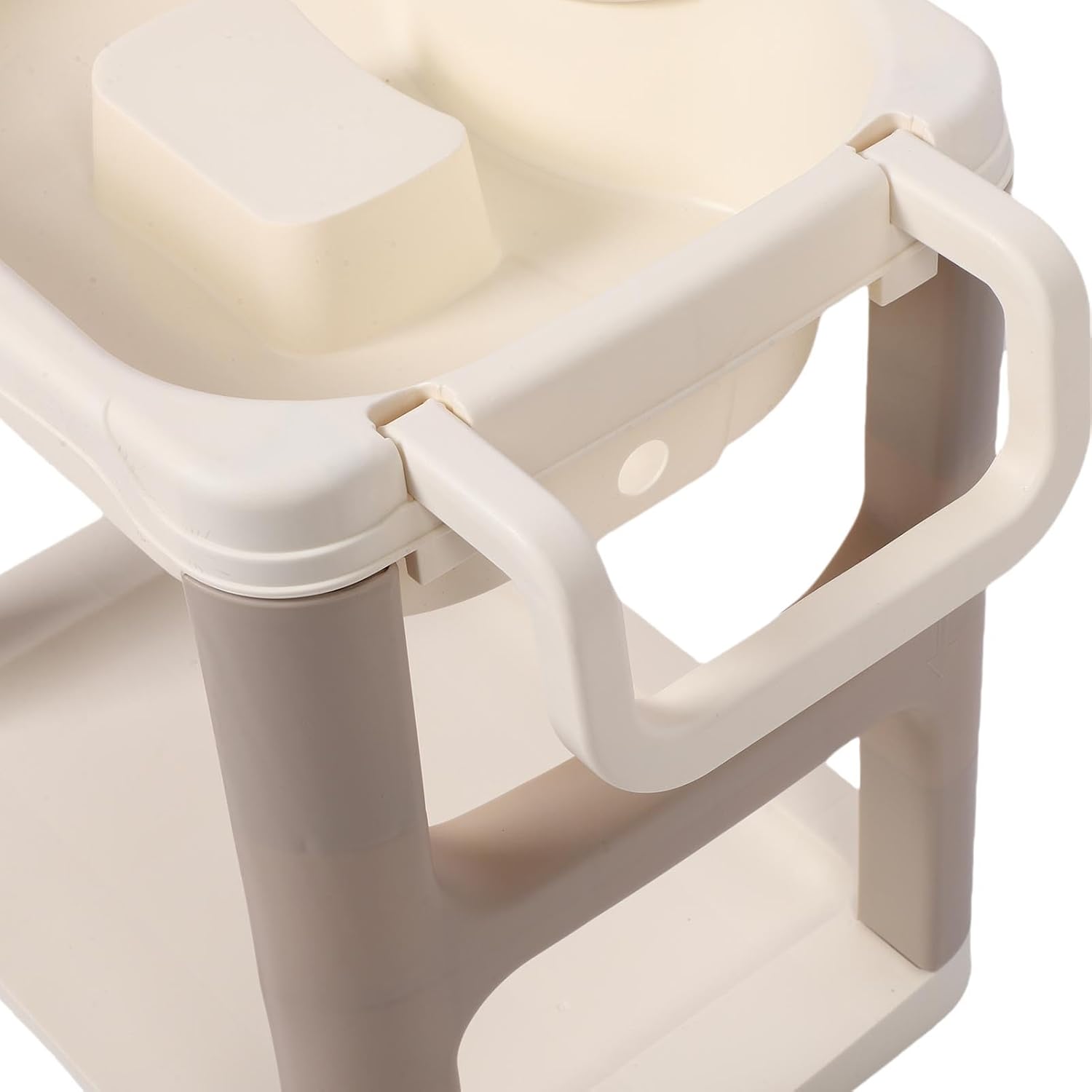 Sorandy Shampoo Basin Stand, Ergonomic Portable Lying Down Hair Washing Tray for Home, Hospital, Salon, Shampoo Bowl and Rack for Hair Stylist, Bedridden, Handicapped, Seniors (Brown)