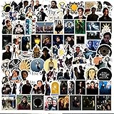 TZGD Cartoon Movie Sticker 100PCS Waterproof TV Drama Stickers for Kids Teens Adults for Computer...