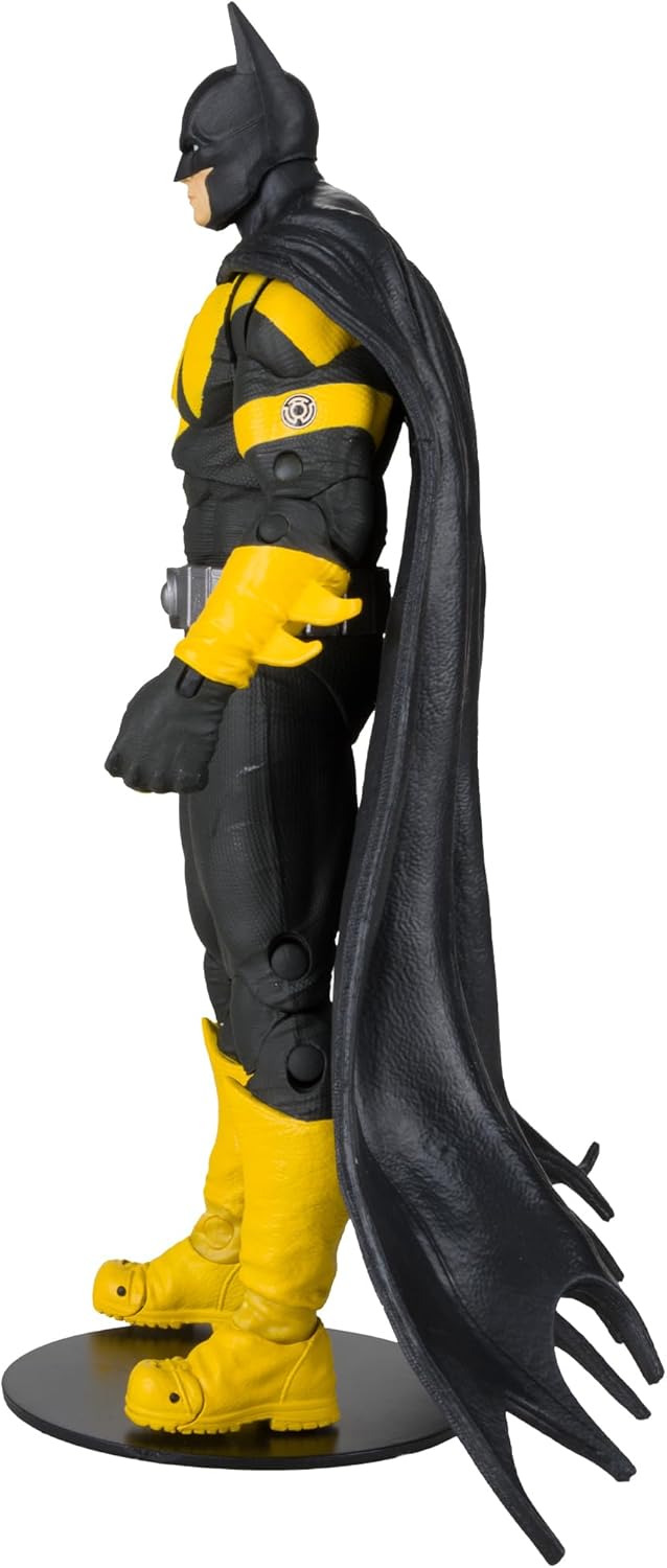 McFarlane Toys Multiverse Batman (Sinestro Corps) Gold Label 7in Action Figure Toys,Yellow (17041)