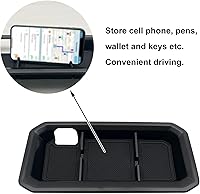 Vista 3 de Organizador de consola central, organizador de tablero compatible con Toyota Tundra 2022 2023 2024 2025