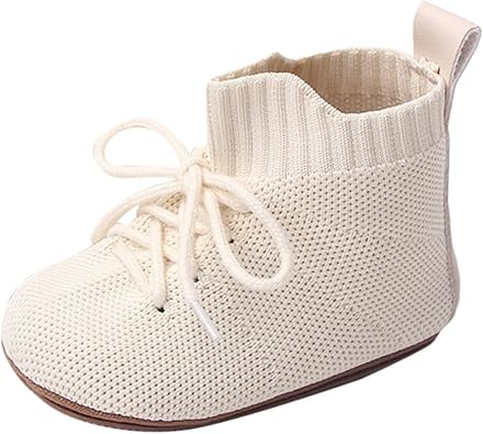 Spring and Summer Children Infant Toddler Shoes Boys and Girls Floor Sports Shoes Non Slip Lace Up High Top Mesh Bi Rite