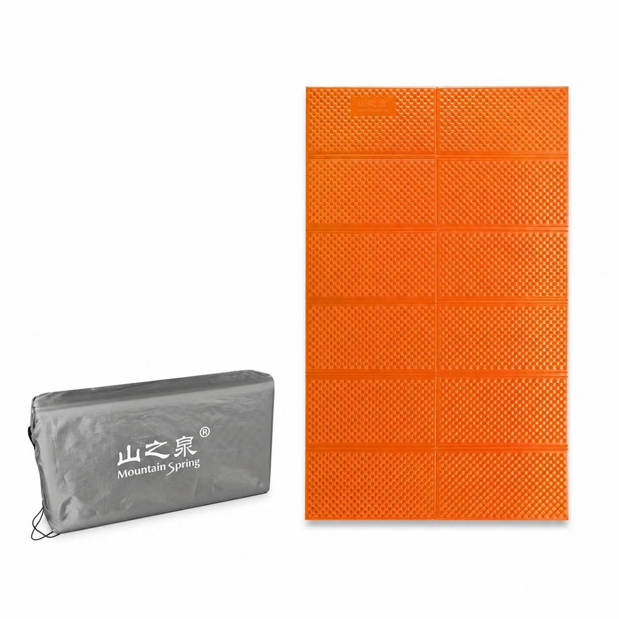 Tapis Camping Double Mousse Pliable