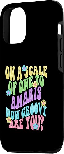 Miniatura 2 de iPhone 13 AMARIS Cute Retro Girls Groovy AMARIS Personalized Name Case